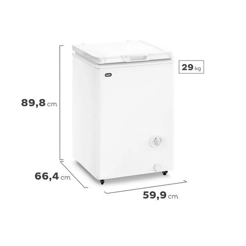 Freezer 117lts (FGHI100B-S) Blanco Inverter 2