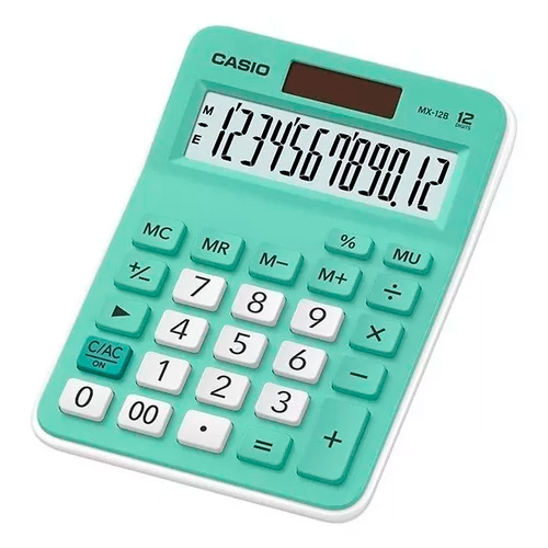 Calculadora Mx-120b Mini-escrit.(12 Dígitos)-gn